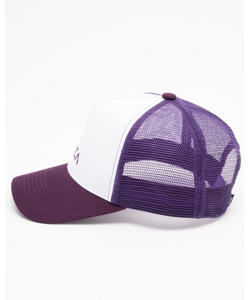 RVCA（ルーカ）の「RVCA メンズ  SMALL RVCA TRUCKER キャップ【2023年春夏モデル】/ルーカ（キャップ・メンズ・ブラック/パープル/ブルー/ワインレッド/ホワイト×ブラック・FREE）」の19枚目の写真