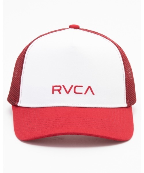 RVCA（ルーカ）の「RVCA メンズ  SMALL RVCA TRUCKER キャップ【2023年春夏モデル】/ルーカ（キャップ・メンズ・ブラック/パープル/ブルー/ワインレッド/ホワイト×ブラック・FREE）」の22枚目の写真