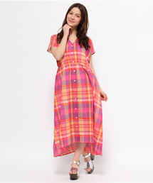 Kastane | チェックシャツワンピース(ワンピース)