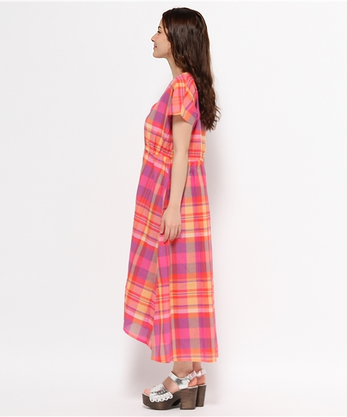 Kastane（カスタネ）の「チェックシャツワンピース（ワンピース・レディース・ピンク/ネイビー・FREE）」の7枚目の写真