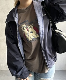 LAC-VERT（ラック・ヴェール）の「【累計販売枚数2万枚突破】ベアプリントＴシャツ（Tシャツ/カットソー）」