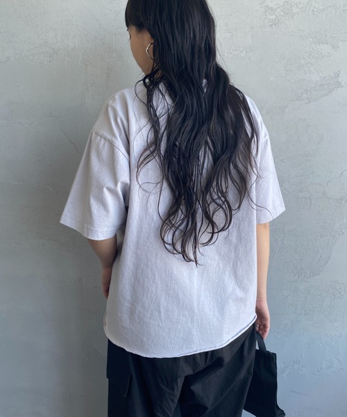FUNG（ファング）の「[FUNG/ファング] LUCKY CATS カットオフプリントTシャツ（Tシャツ/カットソー・レディース・ホワイト/グレー・M）」の20枚目の写真