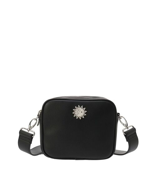 EVRIS（エヴリス）の「ボールチェーンMINIショルダーBAG（ショルダーバッグ・レディース・ブラック/ホワイト/シルバー/オレンジ・FREE）」の13枚目の写真