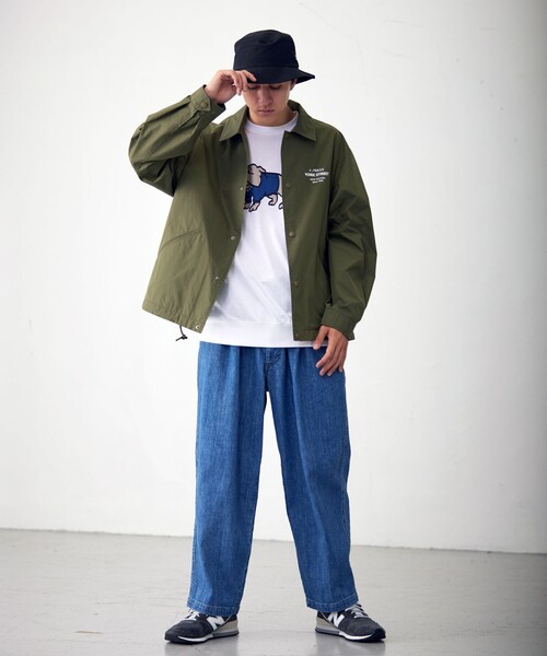 J.PRESS YORK STREET(ジェイプレスヨークストリート)の「【UNISEX】ブルドッグプリントTシャツ(Tシャツ/カットソー・メンズ・グレー系/ネイビー系/ホワイト系/スモーキーグリーン系/オレンジ系/ベージュ系・SMALL/MEDIUM/LARGE)」の11枚目の写真