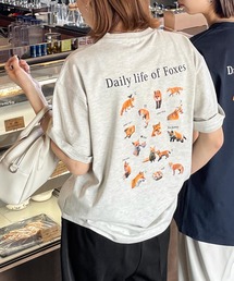 グラフィックミックスTシャツ
