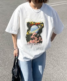 グラフィックミックスTシャツ