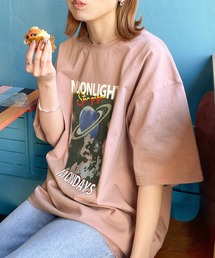 グラフィックミックスTシャツ
