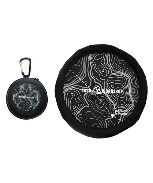 5050WORKSHOP(フィフティーフィフティーワークショップ)の「5050WORKSHOP FOLDING FLYING DISK フライングディスク(おもちゃ・キッズ・ブラック/オレンジ/ブルー・FREE)」の9枚目の写真