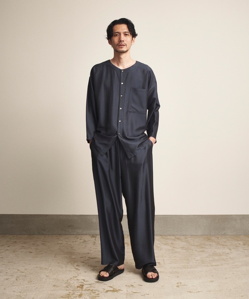 和ROBE（ワローブ）の「【2023夏の和ROBE】SAMUE PANTS ( SUMMER )（その他パンツ・メンズ・アッシュグレー/ネイビー・3/2）」の9枚目の写真
