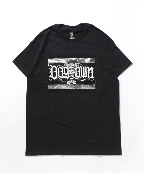 DOGTOWN（ドッグタウン）の「DT WALL SP1 S/S T-SHIRTS/DOGTOWN(ドッグタウン）半袖Tシャツ（Tシャツ/カットソー・メンズ・ホワイト/インディゴブルー/ブラック・MEDIUM/LARGE/X-LARGE）」の2枚目の写真