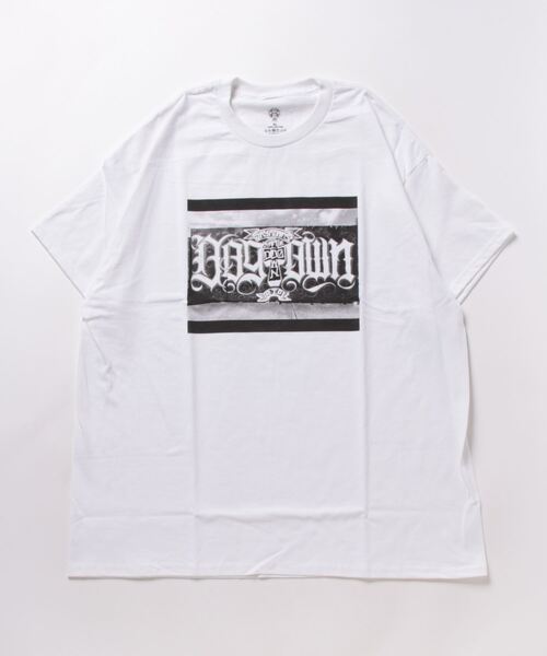 DOGTOWN（ドッグタウン）の「DT WALL SP1 S/S T-SHIRTS/DOGTOWN(ドッグタウン）半袖Tシャツ（Tシャツ/カットソー・メンズ・ホワイト/インディゴブルー/ブラック・MEDIUM/LARGE/X-LARGE）」の8枚目の写真