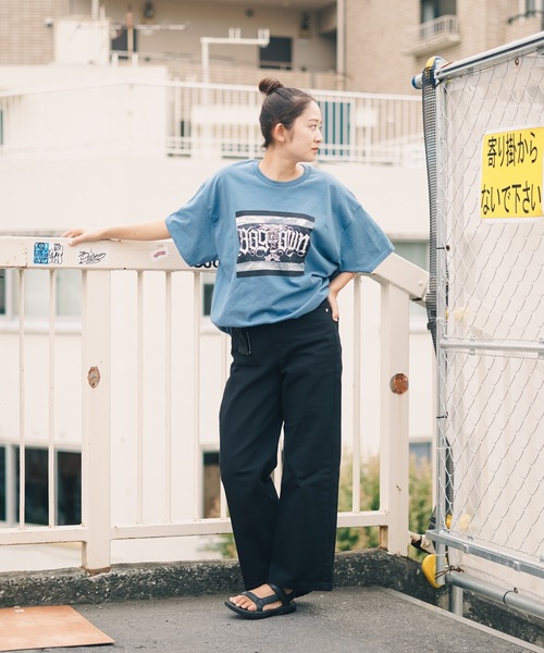 DOGTOWN（ドッグタウン）の「DT WALL SP1 S/S T-SHIRTS/DOGTOWN(ドッグタウン）半袖Tシャツ（Tシャツ/カットソー・メンズ・ホワイト/インディゴブルー/ブラック・MEDIUM/LARGE/X-LARGE）」の18枚目の写真