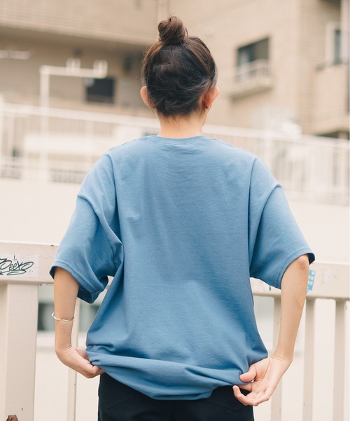 DOGTOWN（ドッグタウン）の「DT WALL SP1 S/S T-SHIRTS/DOGTOWN(ドッグタウン）半袖Tシャツ（Tシャツ/カットソー・メンズ・ホワイト/インディゴブルー/ブラック・MEDIUM/LARGE/X-LARGE）」の4枚目の写真