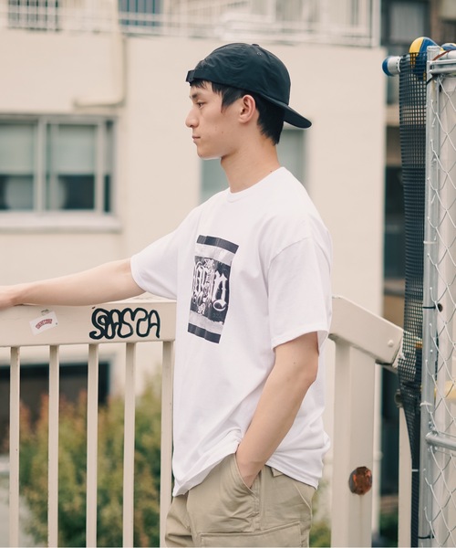 DOGTOWN（ドッグタウン）の「DT WALL SP1 S/S T-SHIRTS/DOGTOWN(ドッグタウン）半袖Tシャツ（Tシャツ/カットソー・メンズ・ホワイト/インディゴブルー/ブラック・MEDIUM/LARGE/X-LARGE）」の5枚目の写真