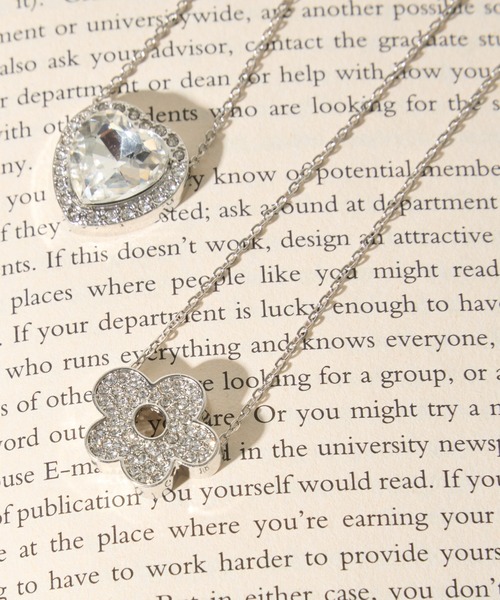 WEGO（ウィゴー）の「WEGO/ストーンモチーフネックレス（ネックレス・レディース・その他3/その他4/その他1/その他2・FREE）」の3枚目の写真