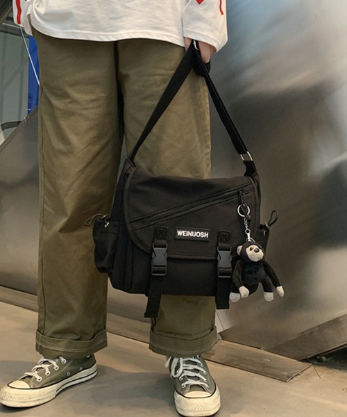 うえぽん】金襴 白虎 メッセンジャーバック EsuonHappiness 金襴