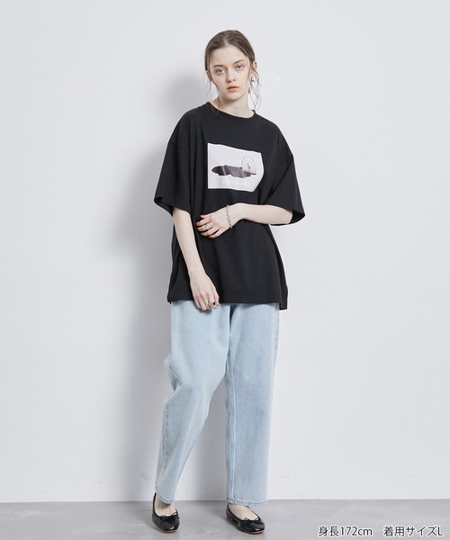 JUNRED（ジュンレッド）の「Mr.SZK × JUNRed / カフェホリックプリントTシャツ - cafe holic -（Tシャツ/カットソー・メンズ・ブラック/ホワイト・L/M/S）」の17枚目の写真