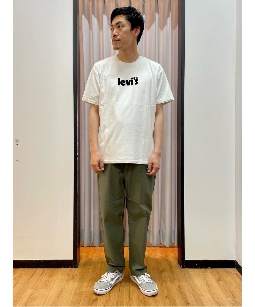 Levi's（リーバイス）の「【Levi's】リラックスフィット半袖Ｔ（Tシャツ/カットソー・メンズ・オフホワイト・S/M/L）」の19枚目の写真