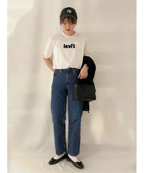 Levi's（リーバイス）の「【Levi's】リラックスフィット半袖Ｔ（Tシャツ/カットソー・メンズ・オフホワイト・S/M/L）」の8枚目の写真
