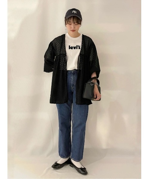 Levi's（リーバイス）の「【Levi's】リラックスフィット半袖Ｔ（Tシャツ/カットソー・メンズ・オフホワイト・S/M/L）」の9枚目の写真