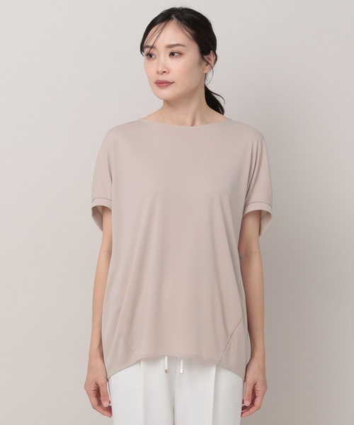 Elura（エルーラ）の「サマーイージーケアフレンチプルオーバー（Tシャツ/カットソー・レディース・ブラック/ホワイト・MEDIUM/LARGE）」の12枚目の写真