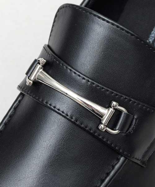 glabella（グラベラ）の「ハイヒール ビット ローファー（ローファー・メンズ・ブラック・S/M/L）」の4枚目の写真