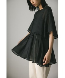 STYLEMIXER | ティアードギャザーシアートップ(シャツ/ブラウス)