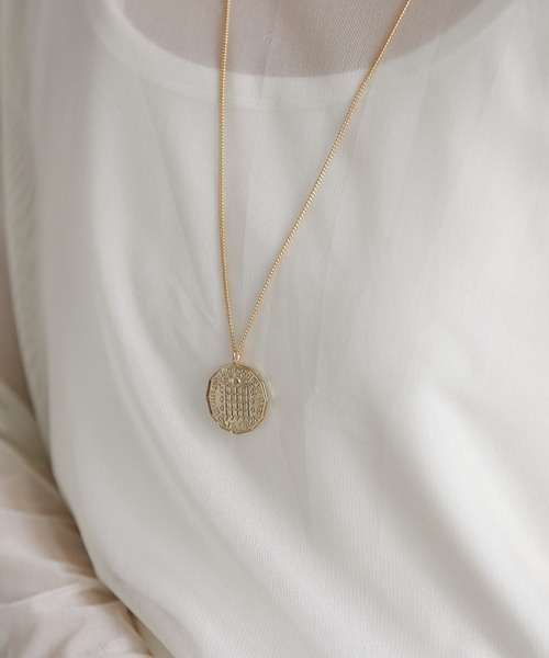 PAPILLONNER（パピヨネ）の「コインアジャスターネックレス（ネックレス・レディース・シルバー/ゴールド・FREE）」の19枚目の写真