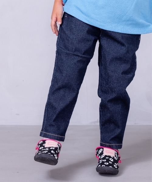 UPPER FIELD DONE ネイビーブルー デニム パンツ L UPPER FIELD DONE