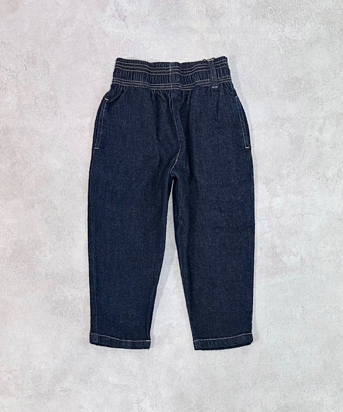 BIG FIELD(ビッグフィールド)の「デニムシェフパンツ(デニムパンツ・キッズ・ネイビー/ブルー・150/110/120/140/80/100/95/130/90)」の11枚目の写真
