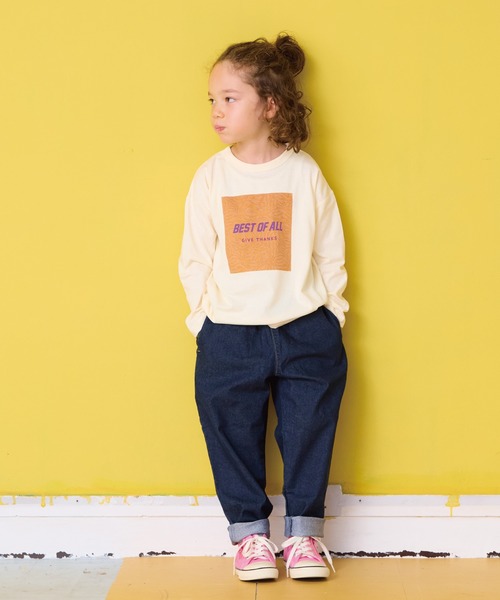 BIG FIELD(ビッグフィールド)の「デニムシェフパンツ(デニムパンツ・キッズ・ネイビー/ブルー・150/110/120/140/80/100/95/130/90)」の22枚目の写真