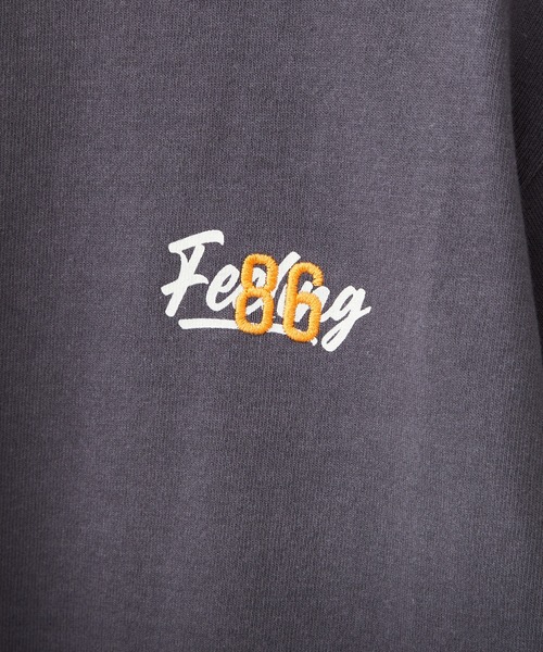 CIAOPANIC TYPY(チャオパニックティピー)の「【KIDS】USAコットンワンポイントプリント刺繍リンガーTEE(Tシャツ/カットソー・キッズ・チャコールグレー/ネイビー/ピンク・S/M/L/XL/XXL)」の15枚目の写真