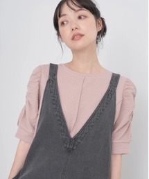 earth music&ecology | ジャガードパワショルプルオーバー(Tシャツ/カットソー)