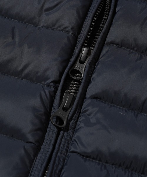 MEN'S BIGI(メンズビギ)の「ハイブリッドダウンパーカ<ダウン×ニット>(ブルゾン・メンズ・ネイビー/ブラック・04/02/01/03)」の17枚目の写真