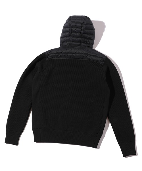 MEN'S BIGI(メンズビギ)の「ハイブリッドダウンパーカ<ダウン×ニット>(ブルゾン・メンズ・ネイビー/ブラック・04/02/01/03)」の22枚目の写真