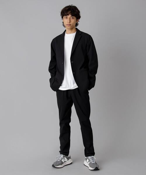 coen（コーエン）の「極楽FITテーパードテックパンツ23AW（スラックス・メンズ・ブラック/ダークブラウン/ネイビー/ダークグレー・S/M/L/XL）」の18枚目の写真