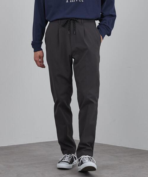 coen（コーエン）の「極楽FITテーパードテックパンツ23AW（スラックス・メンズ・ブラック/ダークブラウン/ネイビー/ダークグレー・S/M/L/XL）」の17枚目の写真