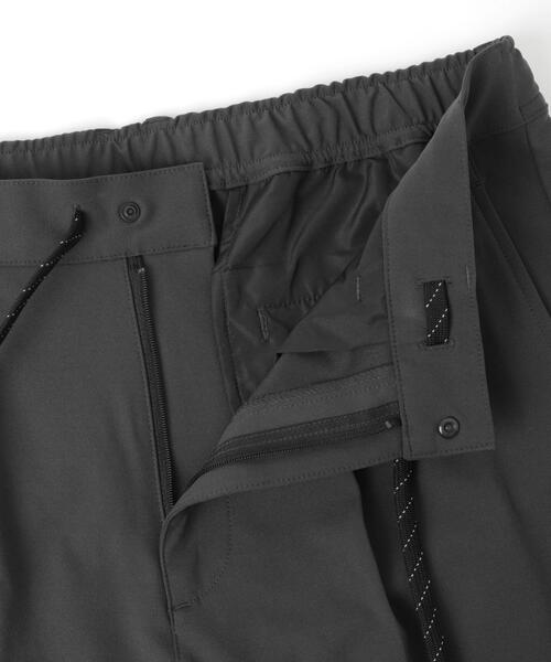 coen（コーエン）の「極楽FITテーパードテックパンツ23AW（スラックス・メンズ・ブラック/ダークブラウン/ネイビー/ダークグレー・S/M/L/XL）」の12枚目の写真