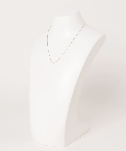 ebine（エビネ）の「Pearl Skin Necklace　金属アレルギー対応 サージカルステンレス（ネックレス・レディース・ゴールド・FREE）」の3枚目の写真