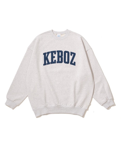 KEBOZ(ケボズ)の「CORDUROY UC SWEAT CREWNECK(スウェット・メンズ・バーガンディー/ネイビー/モカ/オレンジ/ホワイト/イエロー/グレー/ブラウン/グリーン/ブラック・XL/2XL/M/L/S)」の4枚目の写真