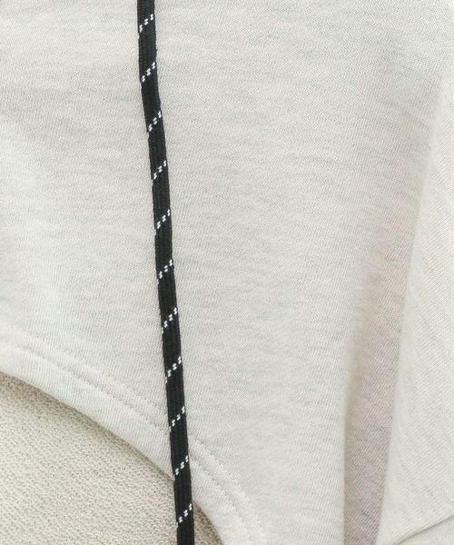 PAGEBOY（ページボーイ）の「ZIPショートパーカー（パーカー・レディース・ホワイト/オートミール/ブラック・FREE）」の18枚目の写真
