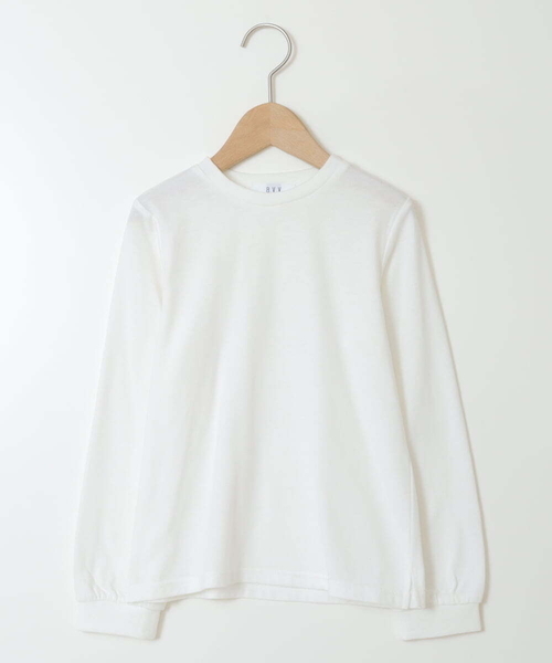 a.v.v（アーヴェヴェ）の「[140-150]【2点セット】フェザーヤーンニットベストセット（ベスト・キッズ・ベージュ/ライトグレー・150/140）」の9枚目の写真