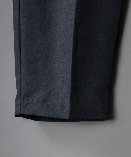SITRY(シトリー)の「polyester tropical wide tapered easy pants/ポリトロ ワイド テーパード イージーパンツ(その他パンツ・メンズ・ダークネイビー/カーキ/ブラック・L/M/LL)」の4枚目の写真
