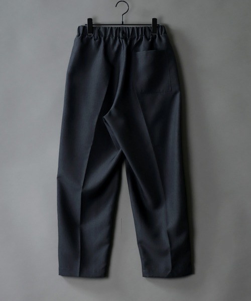 SITRY(シトリー)の「polyester tropical wide tapered easy pants/ポリトロ ワイド テーパード イージーパンツ(その他パンツ・メンズ・ダークネイビー/カーキ/ブラック・L/M/LL)」の6枚目の写真