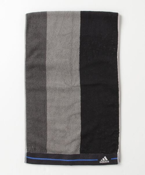 adidas（アディダス）の「【 adidas / アディダス 】 スポーツタオル フェイスタオル TOB（タオル・メンズ・ブラック系その他/ブラック/グレー/ブルー/ブルー系その他/グレー系その他・FREE）」の2枚目の写真