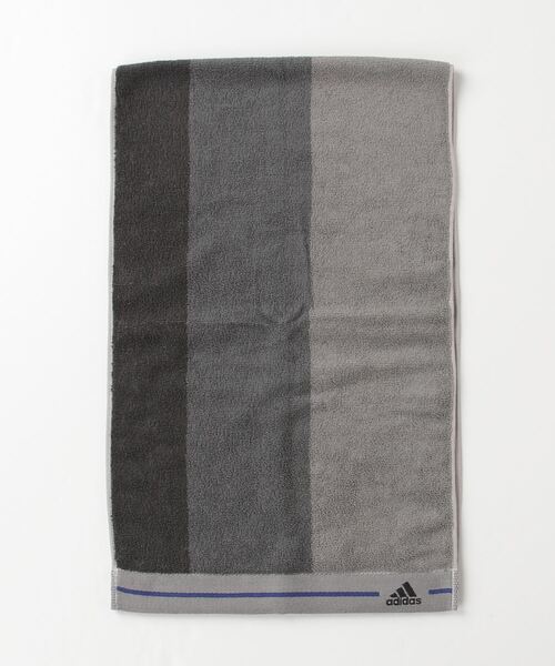 adidas（アディダス）の「【 adidas / アディダス 】 スポーツタオル フェイスタオル TOB（タオル・メンズ・ブラック系その他/ブラック/グレー/ブルー/ブルー系その他/グレー系その他・FREE）」の4枚目の写真