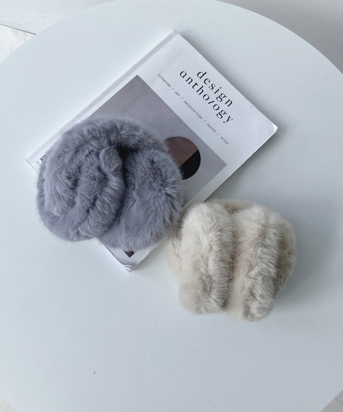 AS KNOW AS plus（アズノゥアズプラス）の「☆オールファーイヤーマフ（イヤーマフ・レディース・ベージュ/グレー/ブラック/ホワイト/ブラウン・FREE）」の14枚目の写真