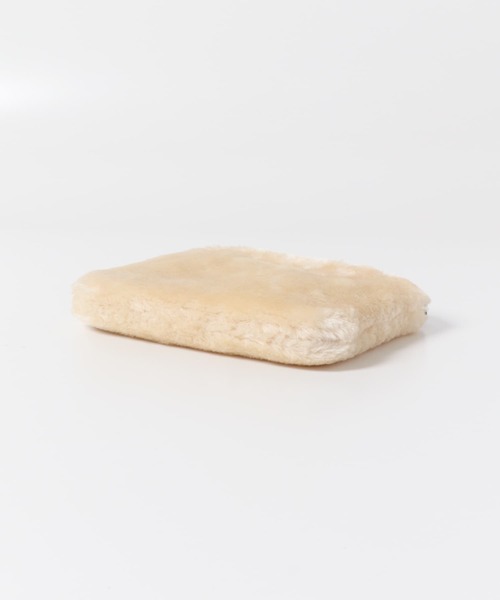 URBAN RESEARCH DOORS（アーバンリサーチドアーズ）の「エコファーポーチ(KIDS)（ショルダーバッグ・キッズ・ピンク系その他/アイボリー・ONE）」の5枚目の写真