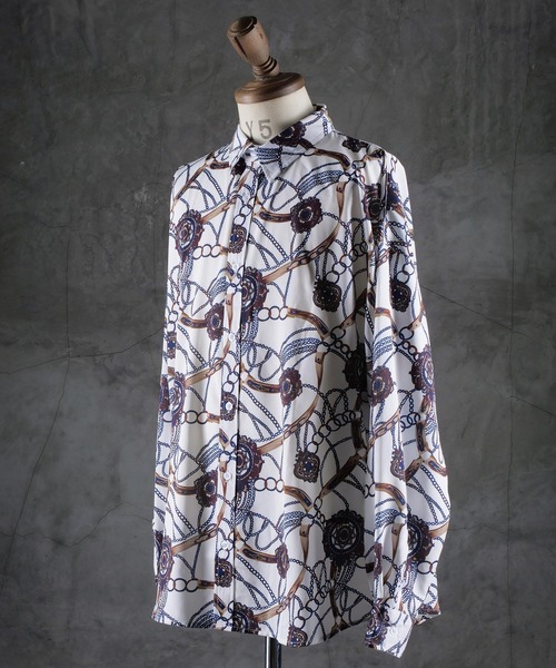 G.O.C（ジーオーシー）の「長袖シャツ（シャツ/ブラウス・メンズ・ブラック・FREE）」の2枚目の写真