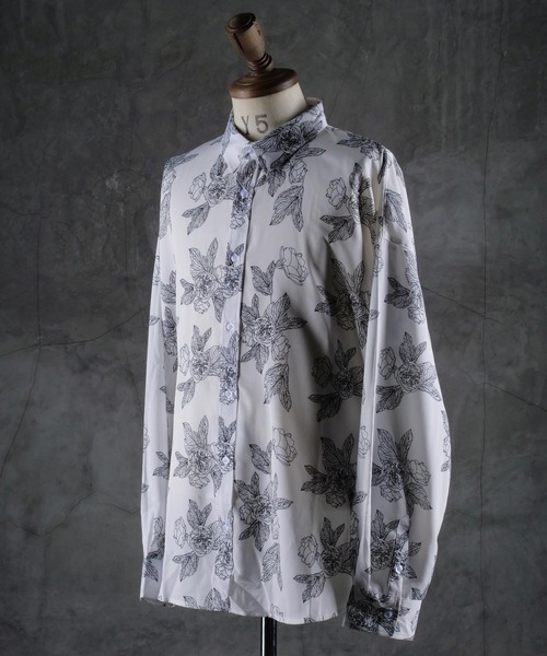 G.O.C（ジーオーシー）の「長袖シャツ（シャツ/ブラウス・メンズ・ブラック・FREE）」の3枚目の写真